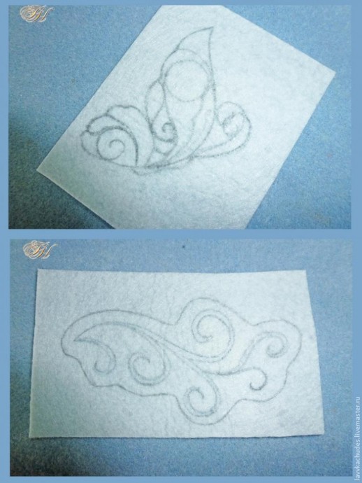 Вышивка бисером и жемчугом: брошь "Холодное лето" Вышивка бисером и жемчугом: брошь "Холодное лето"