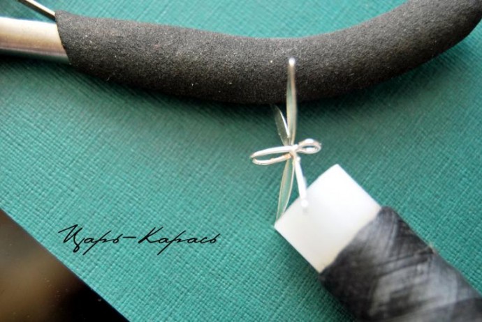 ​Павло-посадская переделка: стильные бусы из платка, часть 2