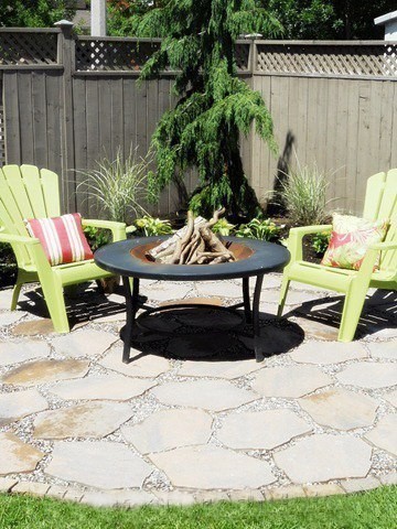 Площадка для костра своими руками