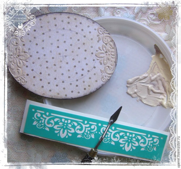 ​Создаем винтажное декоративное панно: часть 1