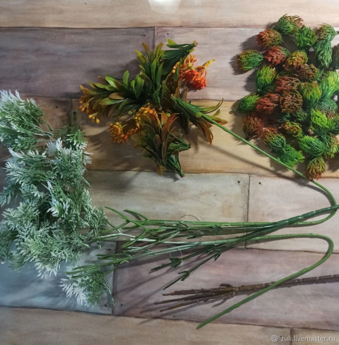 Создаём рождественский венок: часть 3