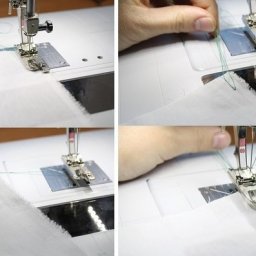 ​3 способа обработки края на тонкой ткани