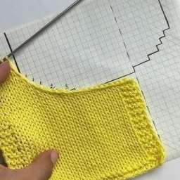 Информация по построению скруглений в вязаных изделиях