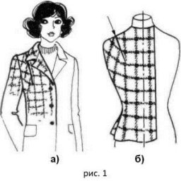 ​Моделирование изделий из клетчатых тканей