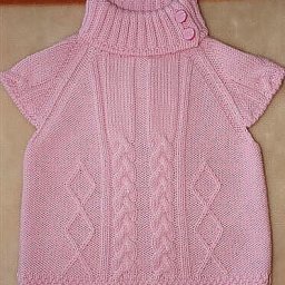 Розовая безрукавка для девочки