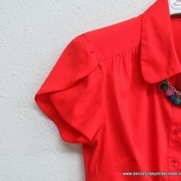 ​Техника шитья блузки с интересным рукавом