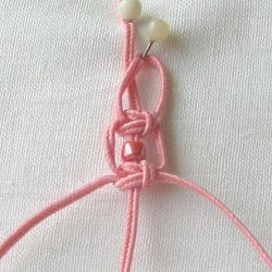 ​10 плетёных цепочек с бисером в технике макраме: часть 1