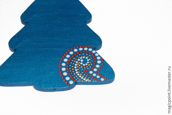 Мастер-класс по точечной росписи новогодних подвесок: часть 2 Мастер-класс по точечной росписи новогодних подвесок: часть 2