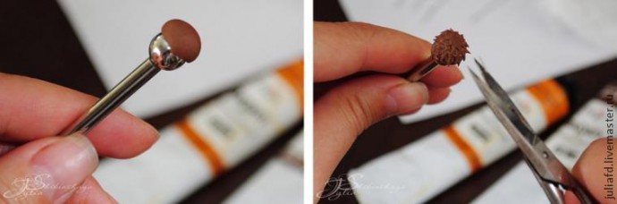 ​Мастер-класс по созданию гелевой свечи "Листопад" с украшением из фоамирана: часть 1