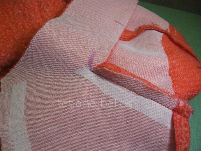 Обработка воротника-стойки