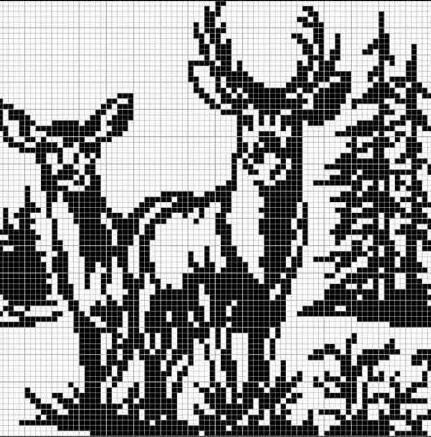 Сложные зимние жаккарды спицами Сложные зимние жаккарды спицами