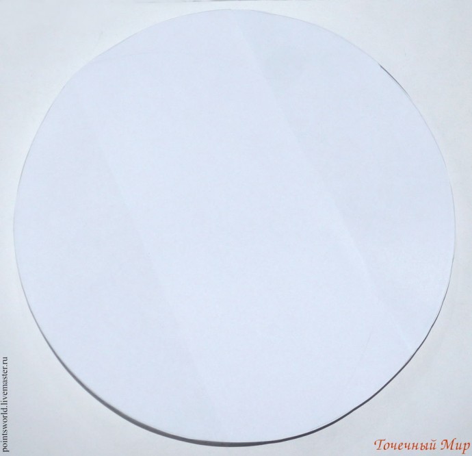 ​Создаем тарелку "Новая волна" в смешанной технике: часть 1