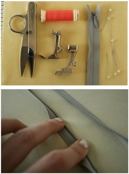 Вшиваем потайную молнию
