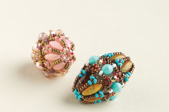 ​Декоративная бисерная бусина