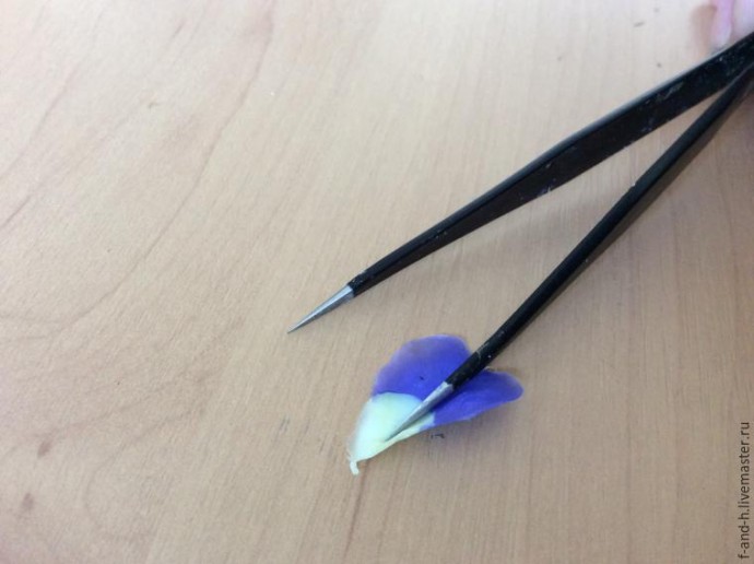 ​Делаем цветочек примулы: часть 2