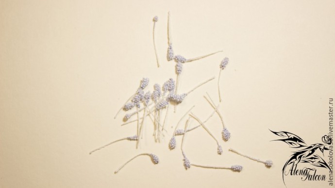 Делаем колосок из фоамирана: часть 1