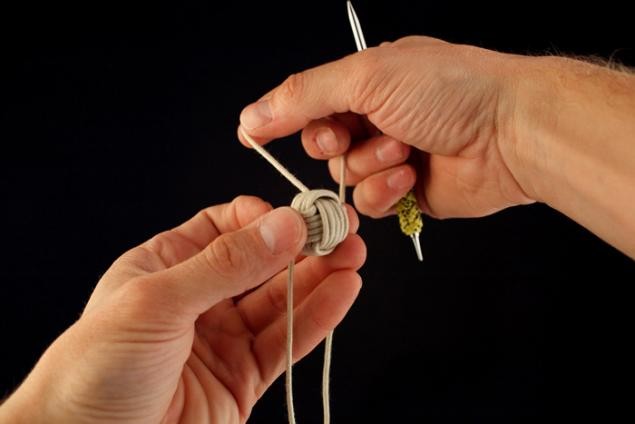 Плетём декоративный узел "Обезьяний Кулак" (Monkey Fist)