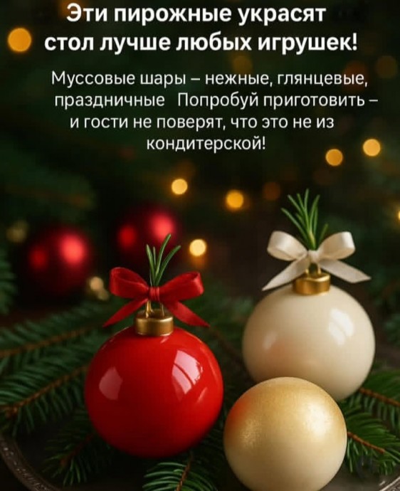 Муссовые шары