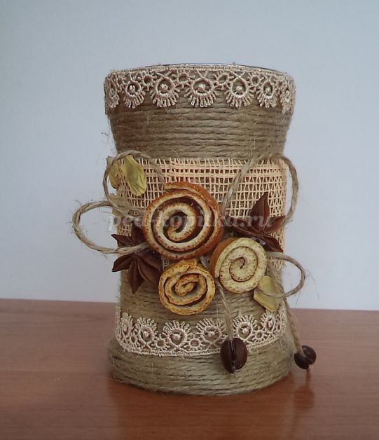 ​Подставка для канцелярских принадлежностей своими руками: мастер-класс, часть 2