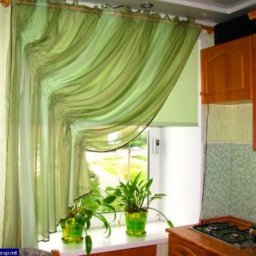 ​Шьем шторы на кухню