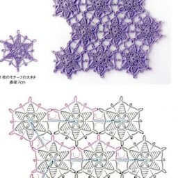 Схемы для безотрывного вязания