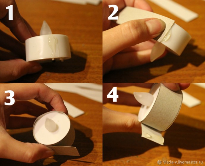 ​Создаём "вечные" свечи для декора: часть 1