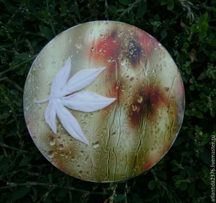 Декорируем шкатулку "Осенний дождь": часть 3