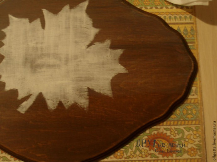 Декорирование панно "Счастливая осень": часть 2