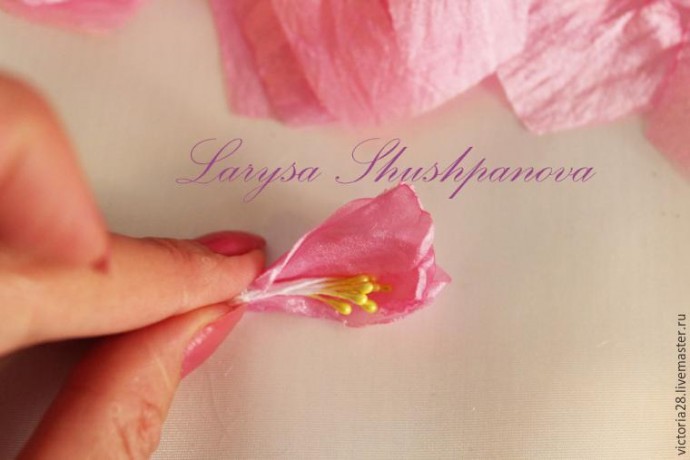 Создание пышного роскошного пиона: часть 3