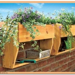 Полка-ящик для балкона своими руками