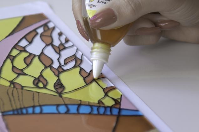 ​Мастер-класс по росписи по стеклу: часть 2