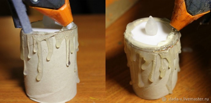 ​Создаём "вечные" свечи для декора: часть 1