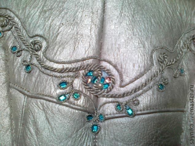 ​Украшаем дубленку: часть 1