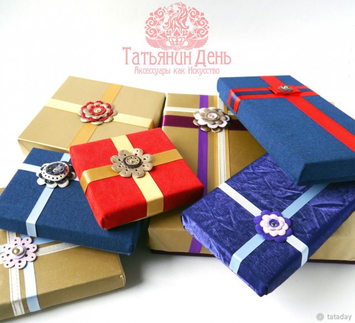 Делаем подарочную коробочку своими руками: часть 5