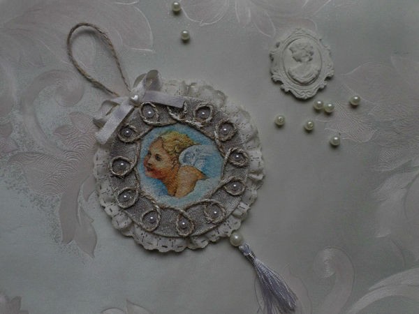 ​Изготавливаем мобиль "Ангелочек": часть 1