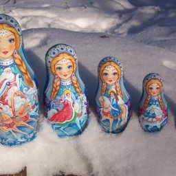 Мастер-класс по росписи матрёшки: часть 1