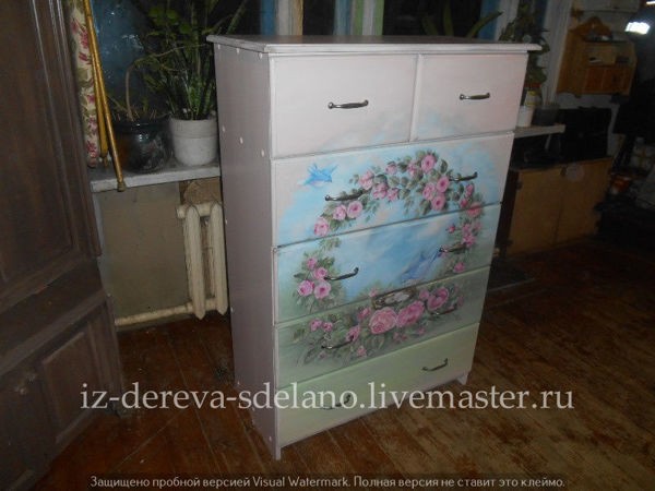 ​Ремонт деревянного комода: часть 2