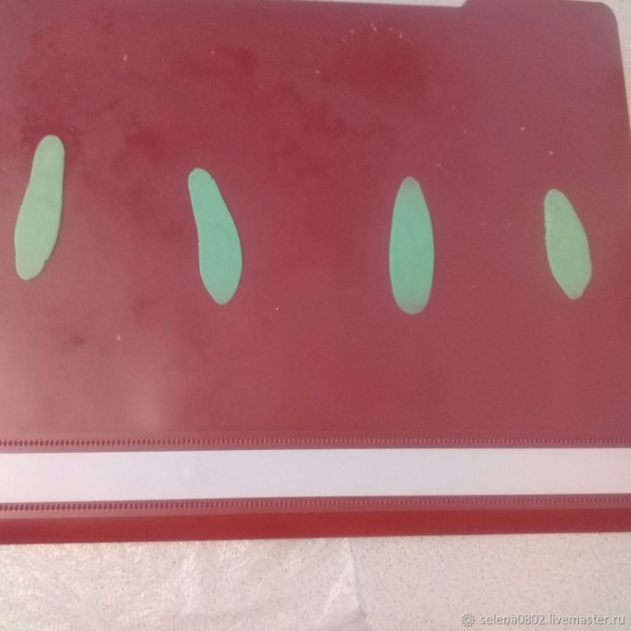 Создаём пион из холодного фарфора: часть 3