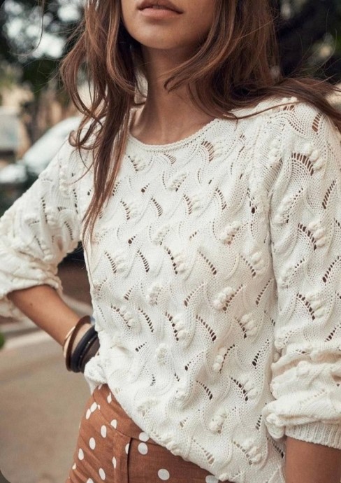 Вяжем ажурные вещи крючком