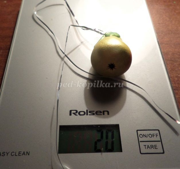 Ёлочная игрушка "Груша": часть 2 Ёлочная игрушка "Груша": часть 2