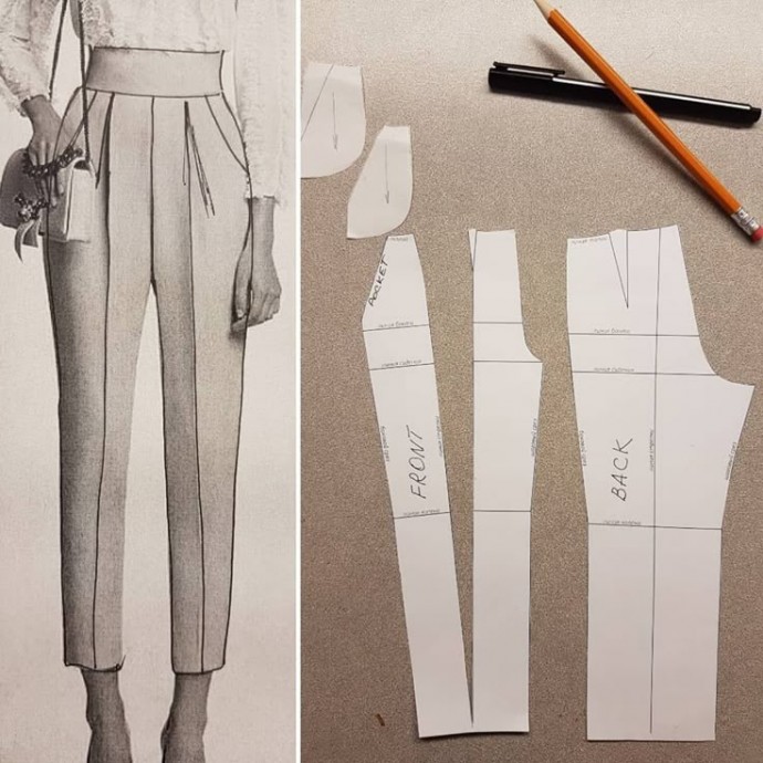 ​Моделирование разных фасонов брюк