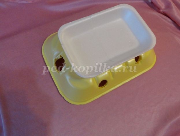 Праздничный подсвечник из фольги: часть 2