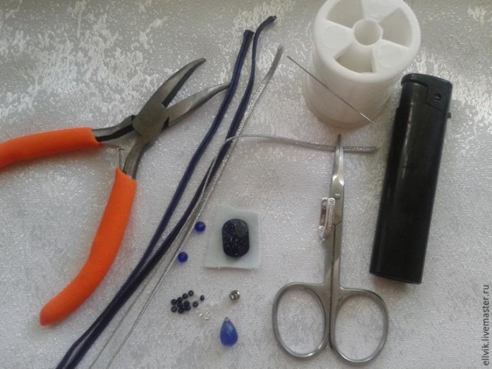 Серьги "Звездное небо"