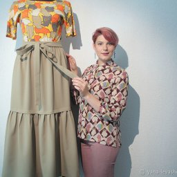 Как сшить юбку в пол с оборкой своими руками: часть 3