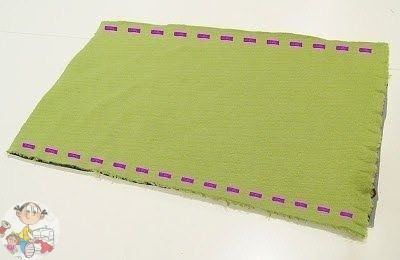 Снуд с махровой тканью внутри