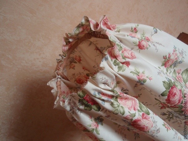 Создаем интерьерную композицию в стиле шебби шик из старинной лампы и коробки: часть 2 Создаем интерьерную композицию в стиле шебби шик из старинной лампы и коробки: часть 2