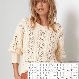 ​Красивые осенние узоры для вязания