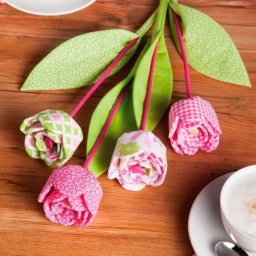 Роскошный букет тюльпанов