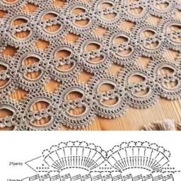 ​Ажурные узоры крючком