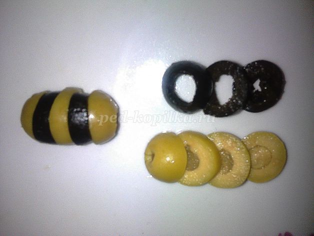 Композиция из овощей "Цветочный калейдоскоп": часть 2